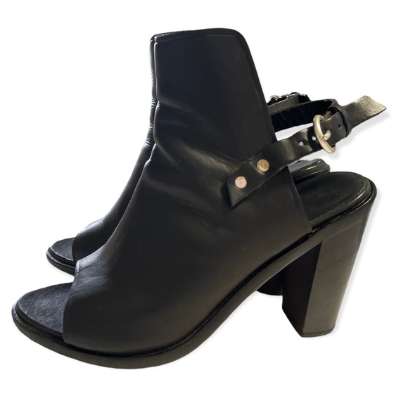 Rag and Bone Leather Peep Toe Heels/Bootie - Picture 12 of 15